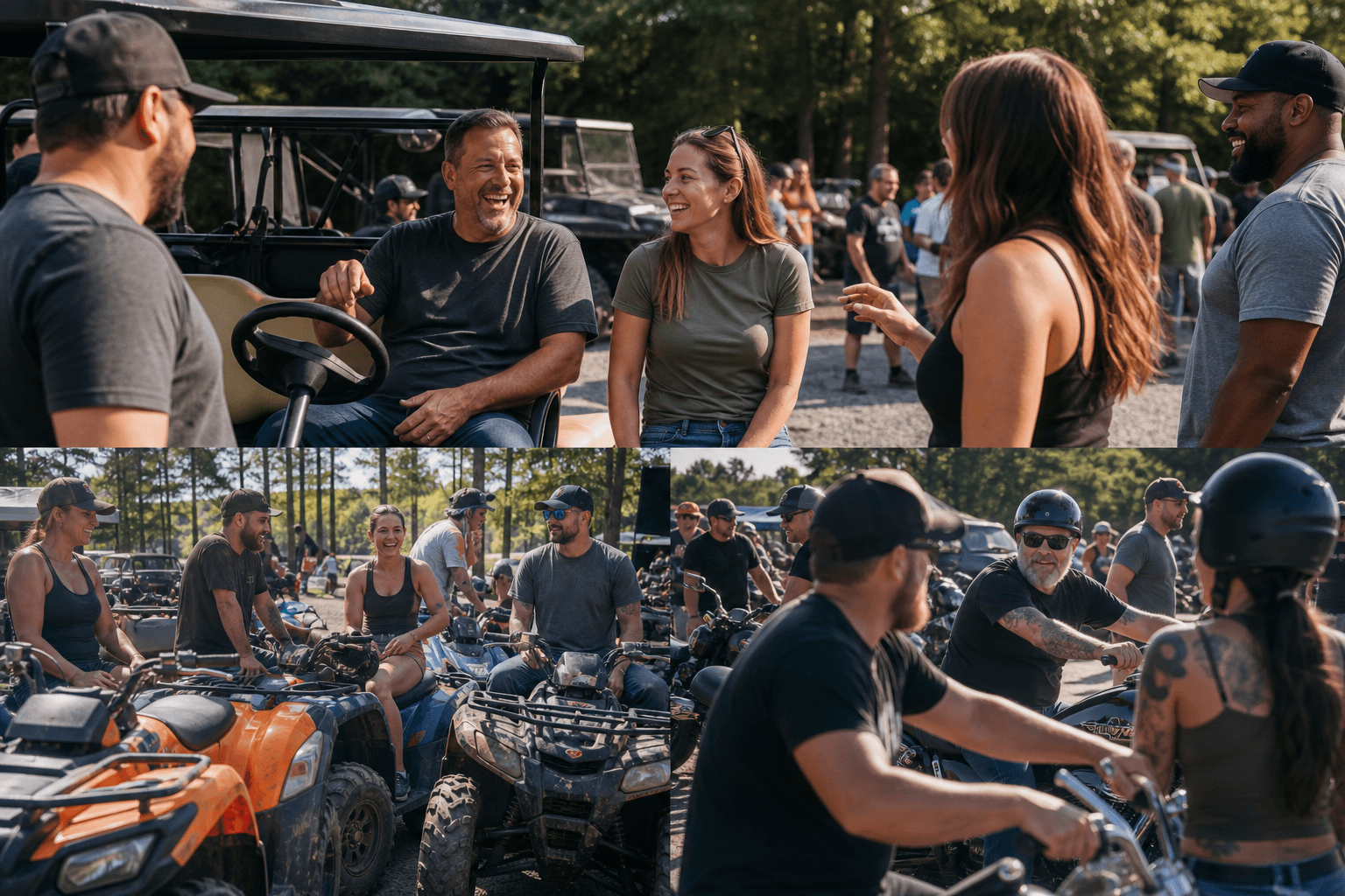 Powersports community gathering