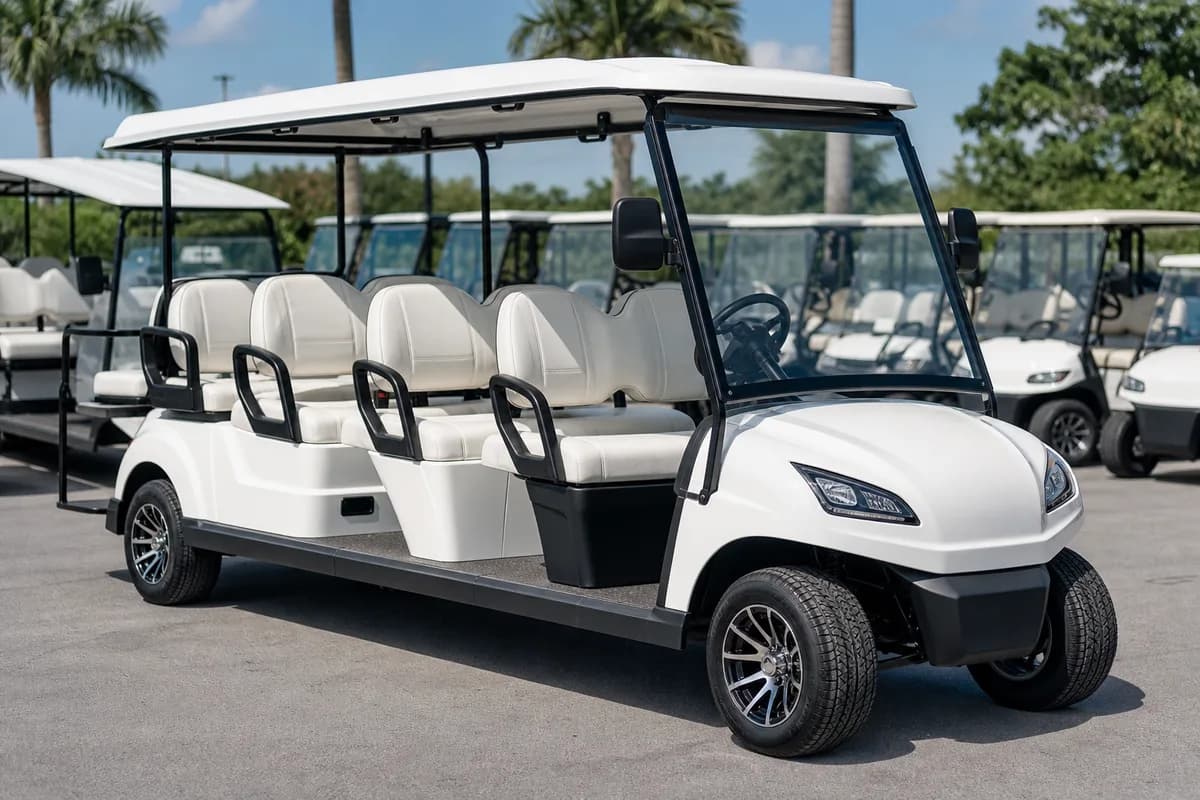 2026 Denago D100 six-passenger LSV
